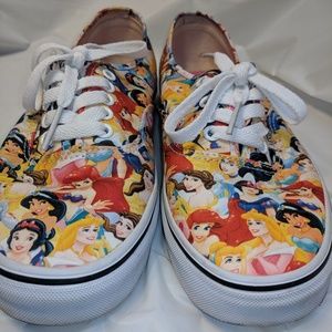 Disney multi princess vans SZ 9